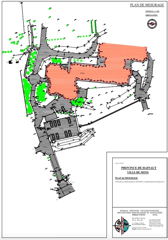 plan après construction